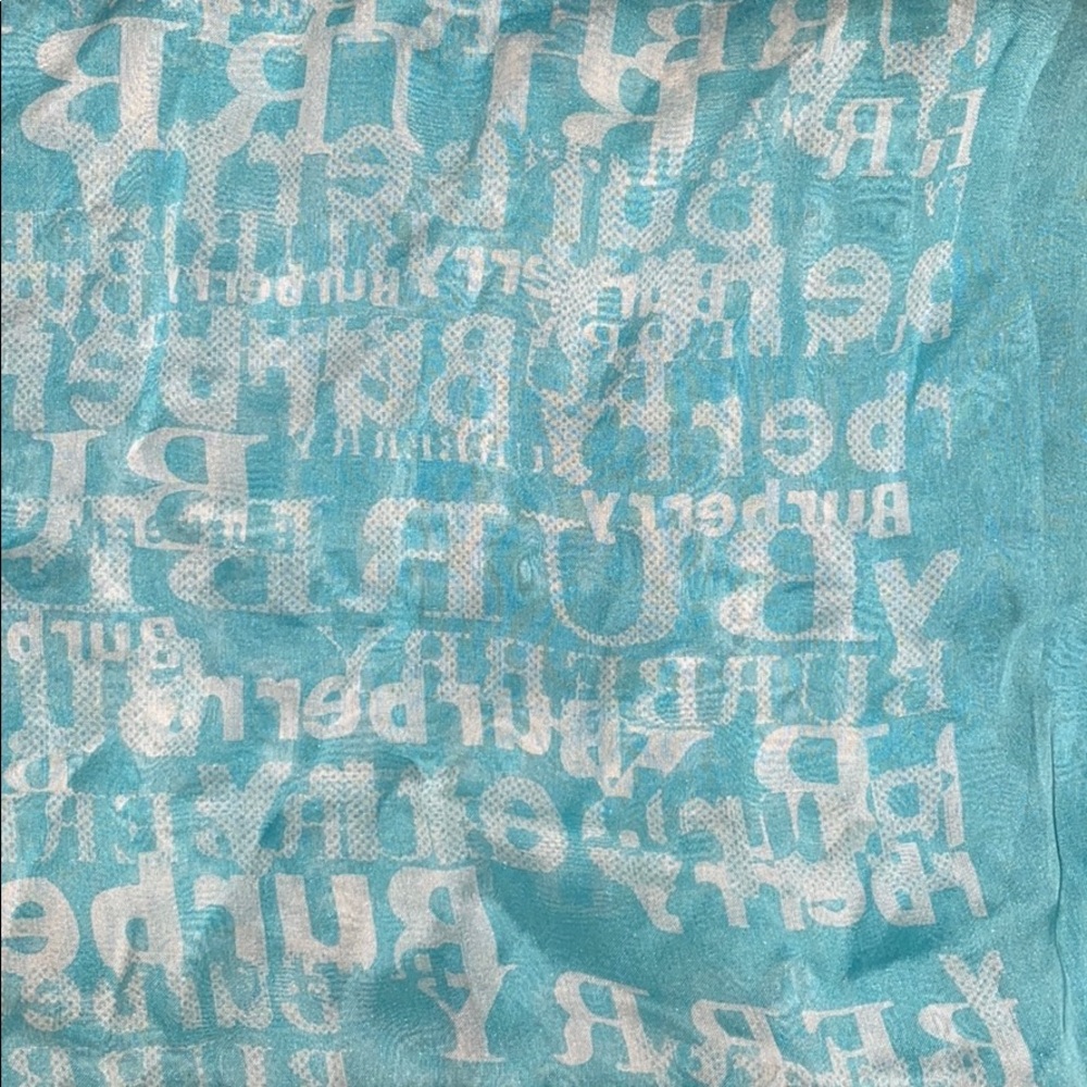 Authentic Burberry Silk Scarf